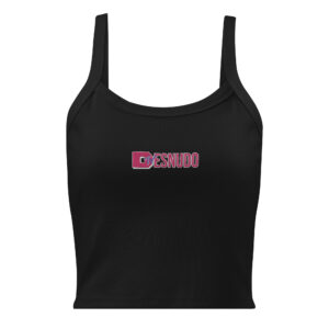 I WANT MY DTV LOGO MICRO-RIB TANK TOP