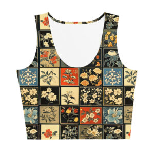 J’ADORE TILES CROP TANK