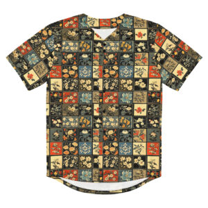 J’ADORE TILES BASEBALL JERSEY