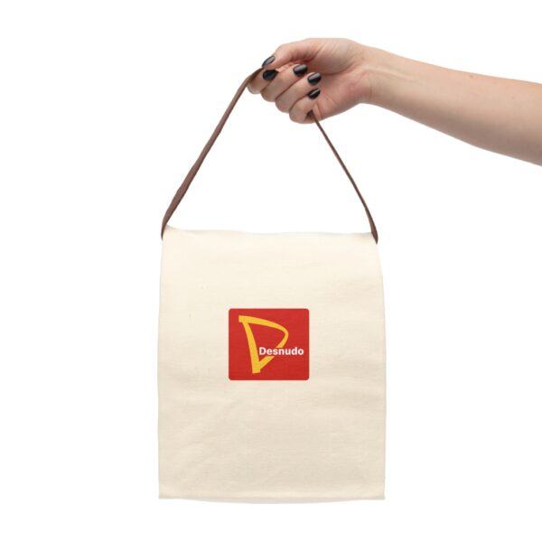 CAFE DESNUDO LABEL LOGO LUNCH BAG - Image 4