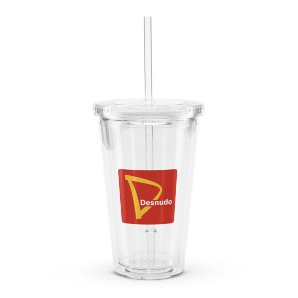 CAFE DESNUDO PLASTIC TUMBLER