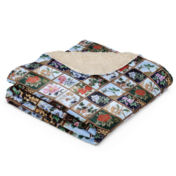 J’ADORE TILES SHERPA BLANKET - Image 6