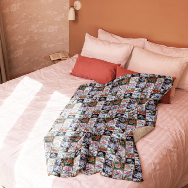 J’ADORE TILES SHERPA BLANKET - Image 7