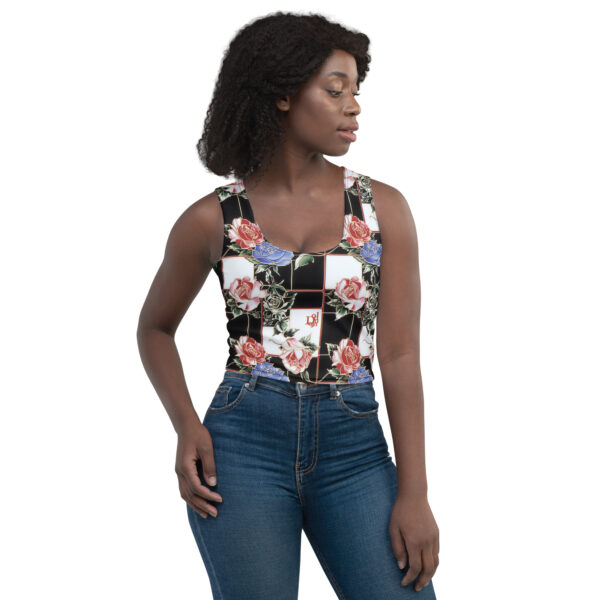 J’ADORE TILES CROP TANK - Image 2