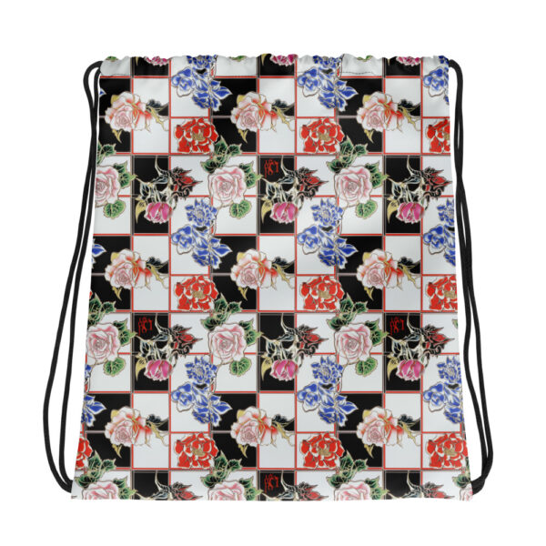 J’ADORE TILES DRAWSTRING BAG - Image 2