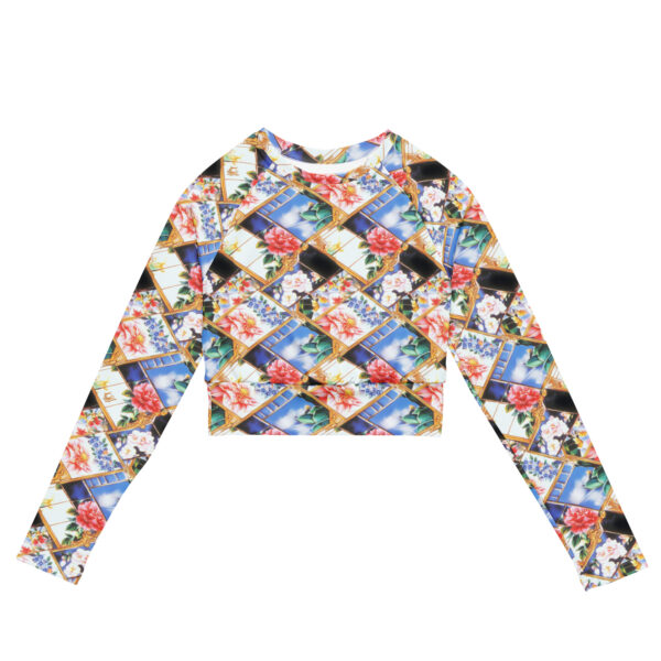 DREAMY J’ADORE TILES LS CROP T-SHIRT