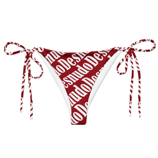MONTAGNE RED/WHITE BIKINI BOTTOMS