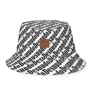 MONTAGNE WHITE/BLACK BUCKET HAT