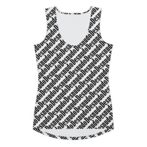 MONTAGNE WHITE/BLACK TANK TOP