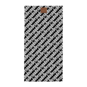 MONTAGNE BLACK/WHITE TOWEL