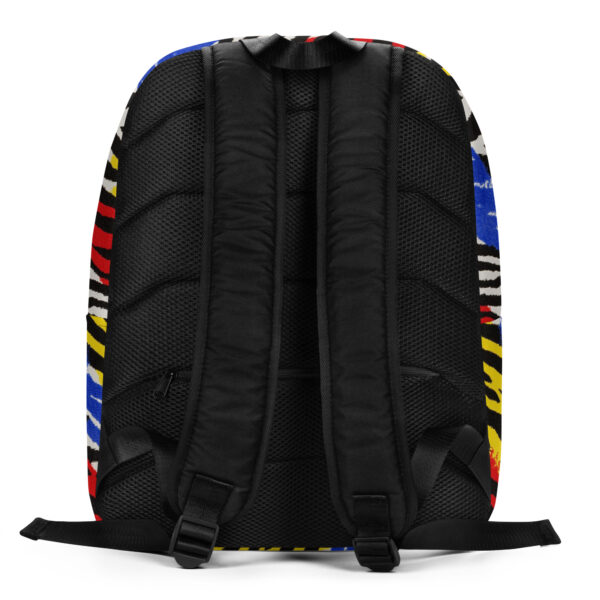 REVUELTA PRIMARY ZEBRA PRINT BACKPACK - Image 6