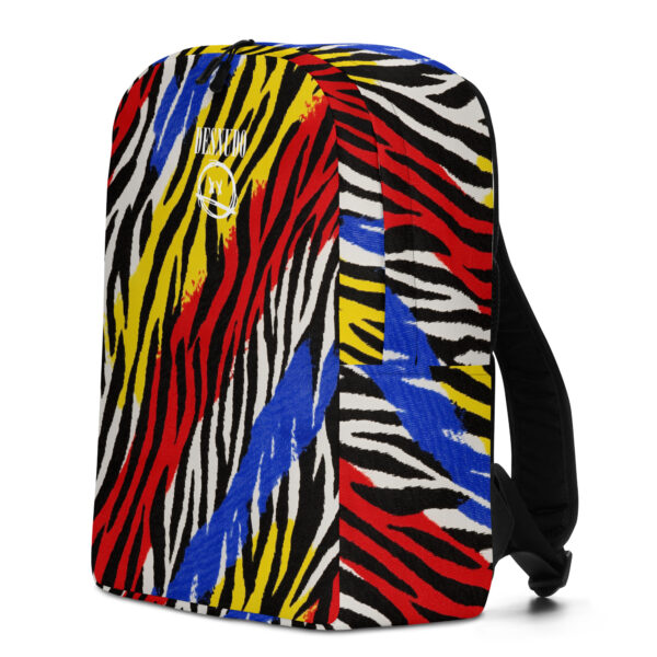 REVUELTA PRIMARY ZEBRA PRINT BACKPACK - Image 4