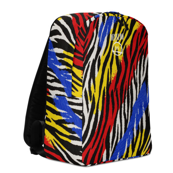 REVUELTA PRIMARY ZEBRA PRINT BACKPACK - Image 5